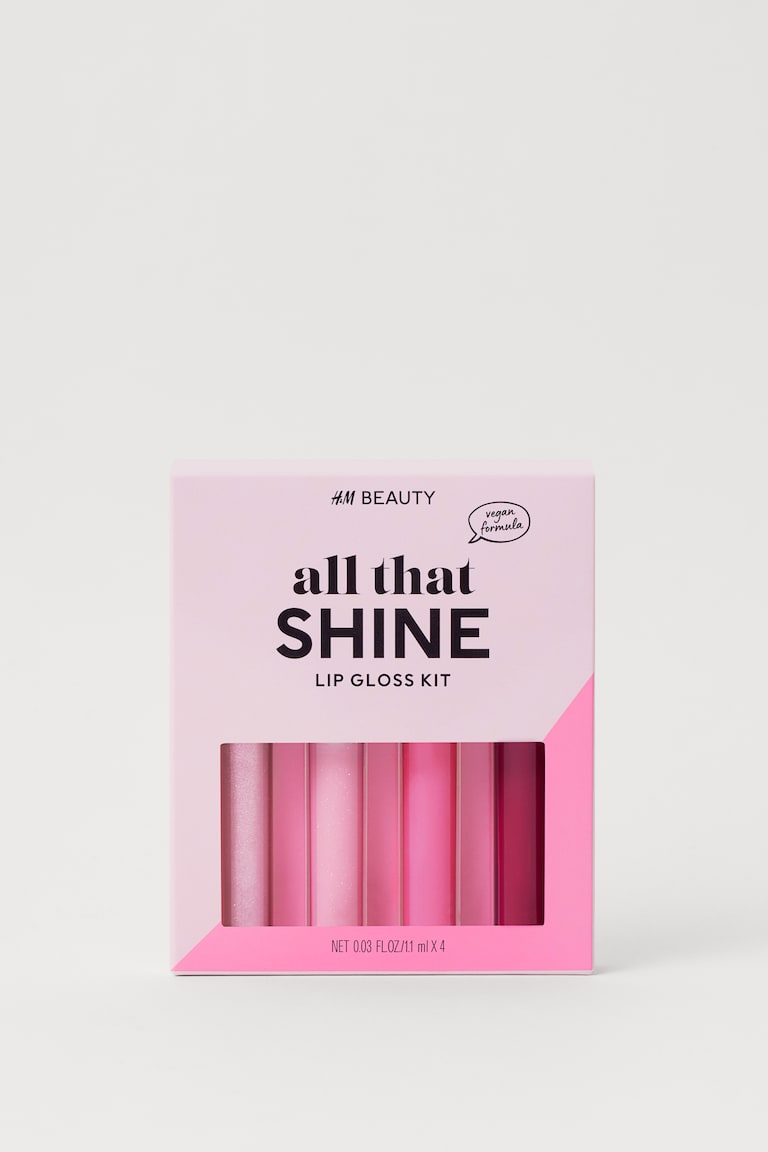 H&M 4er-Pack Lipglosse