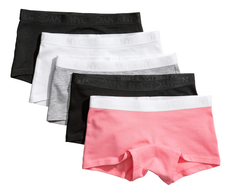 H&M 5er-Pack Baumwoll-Boxerslips
