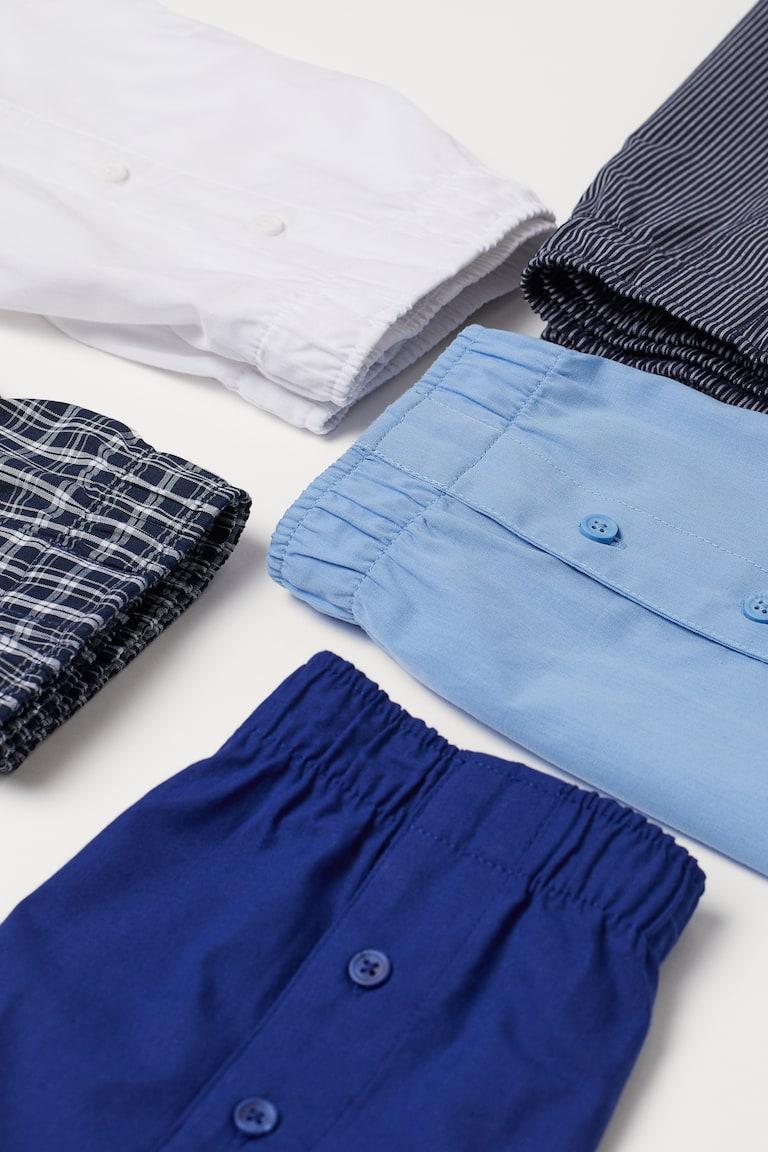 H&M 5er-Pack Boxershorts Aus Baumwollstoff