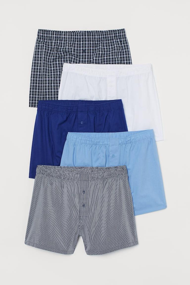 H&M 5er-Pack Boxershorts Aus Baumwollstoff
