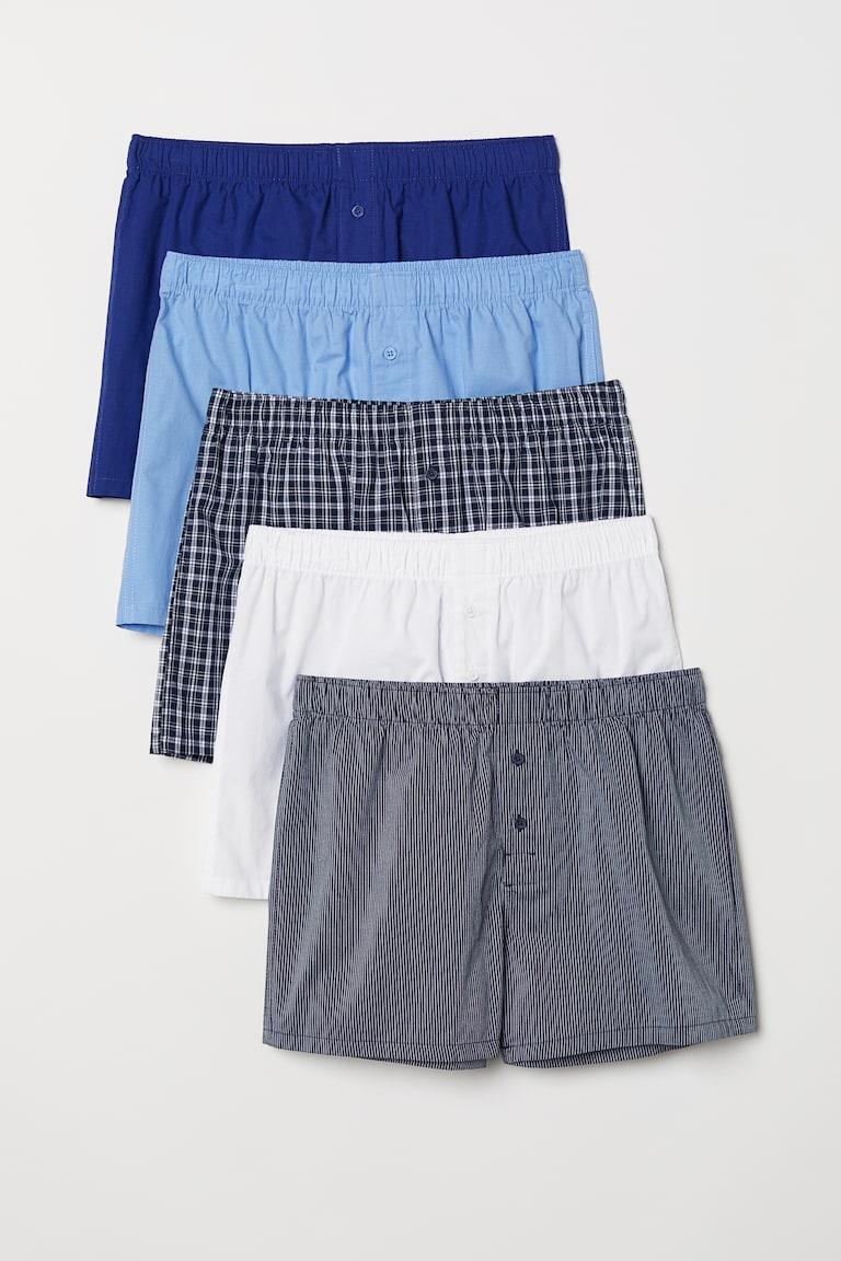 H&M 5er-Pack Boxershorts aus Baumwollstoff