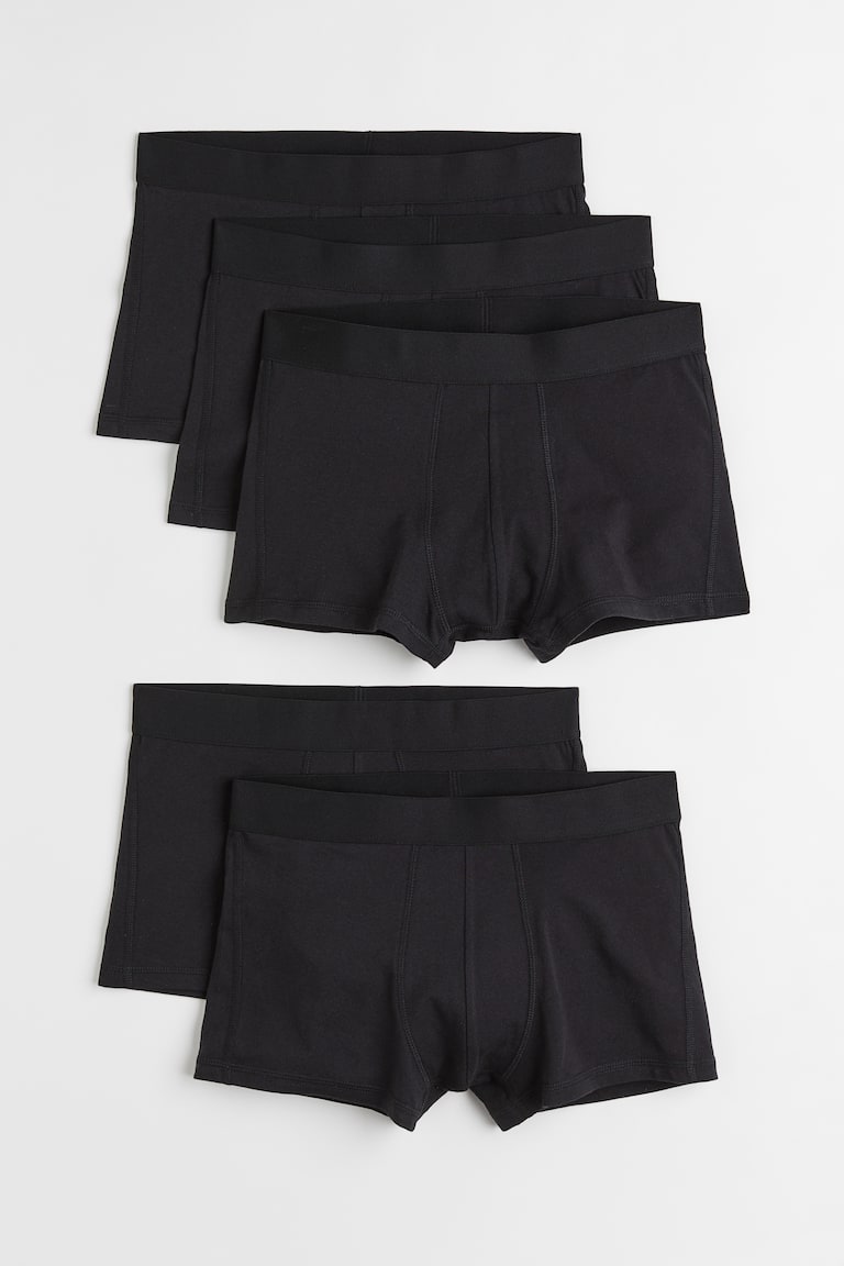 H&M 5er-Pack Kurze Trunks Mit Lycra®