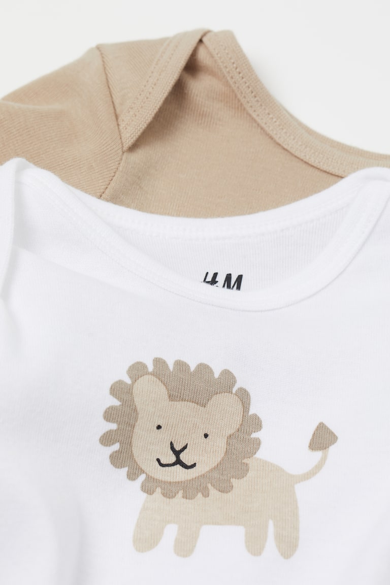 H&M 5er-Pack Langarmbodys