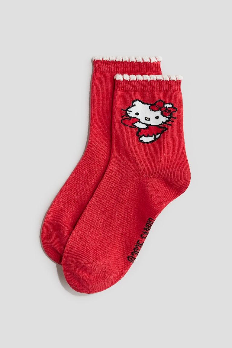 H&M 5er-Pack Socken Mit Motiv