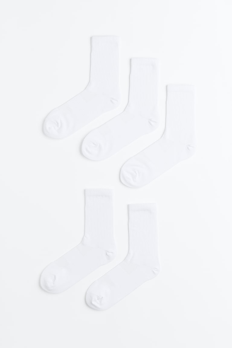 H&M 5er-Pack Sportsocken Mit DryMove™