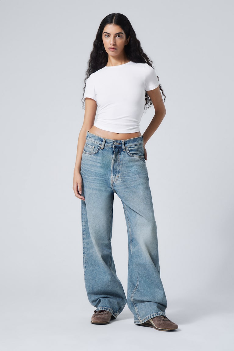H&M Astro Loose Baggy Leg Jeans
