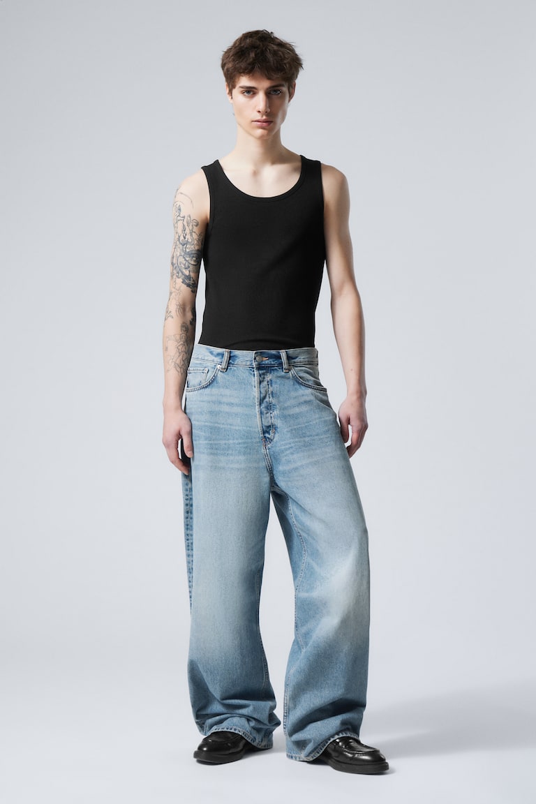 H&M Astro Loose Baggy Leg Jeans