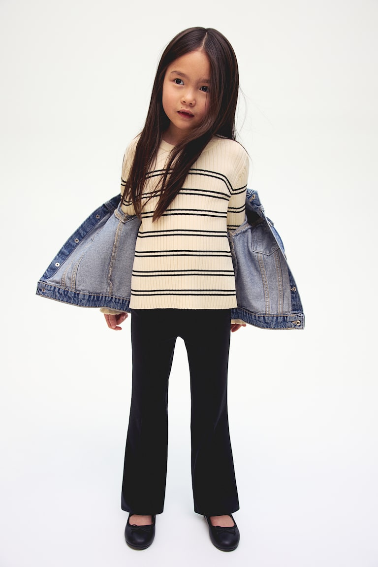 H&M Ausgestellte Ponte-di-Roma-Leggings