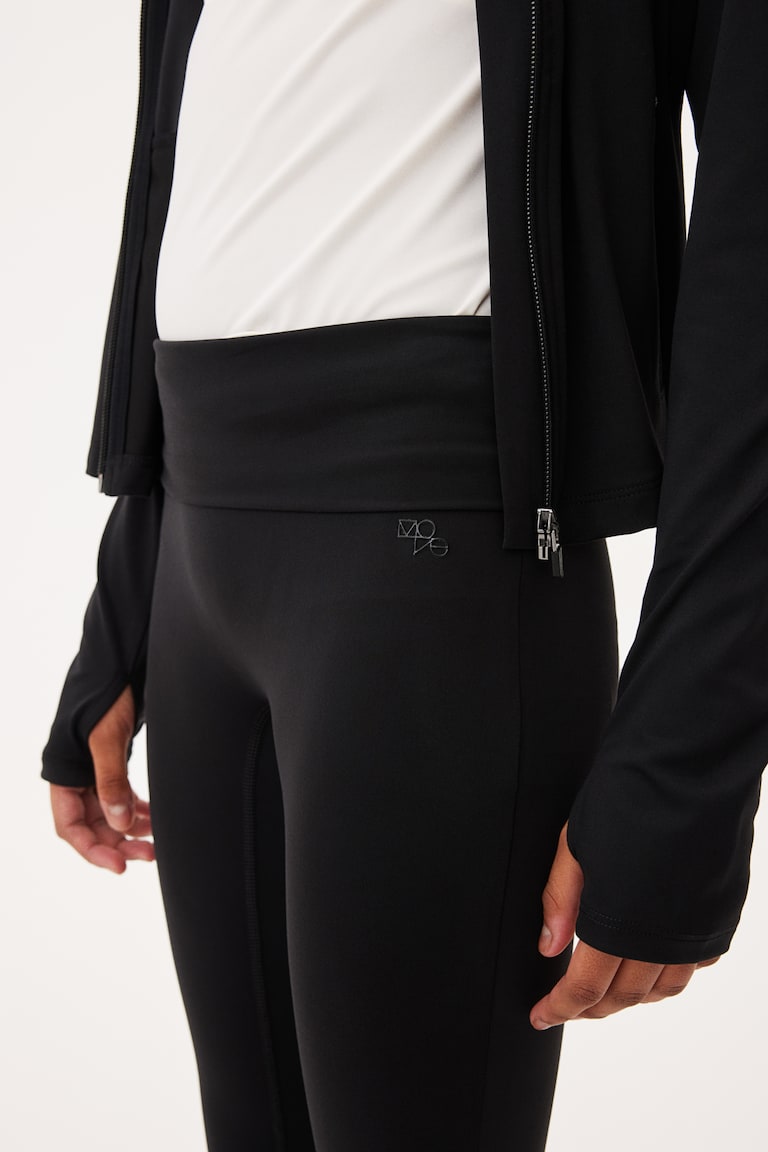 H&M Ausgestellte Sportleggings Mit SoftMove™