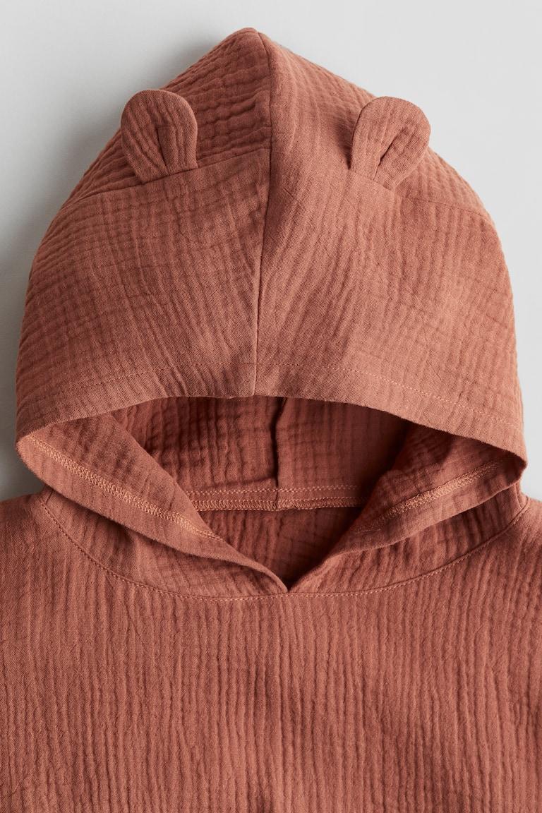 H&M Badeponcho aus Baumwollmusselin