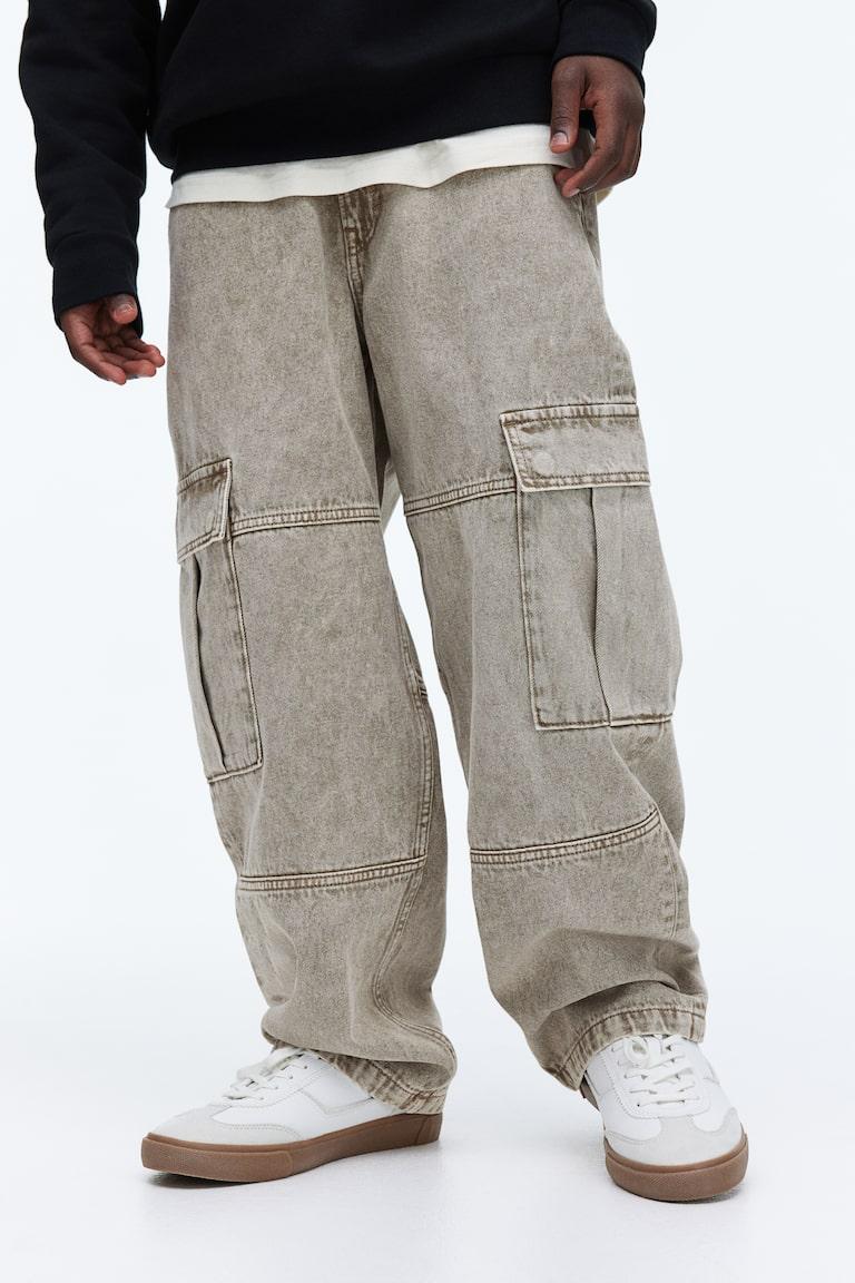 H&M Baggy Cargo Jeans