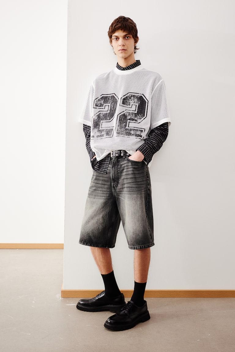 H&M Baggy Denimshorts