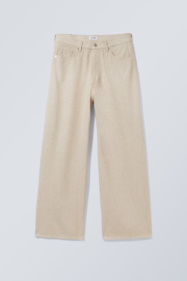 H&M Baggyhose Astro aus Leinenmischung