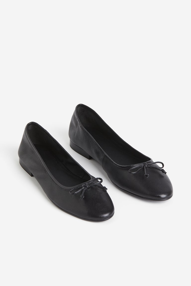 H&M Ballerinas Aus Leder