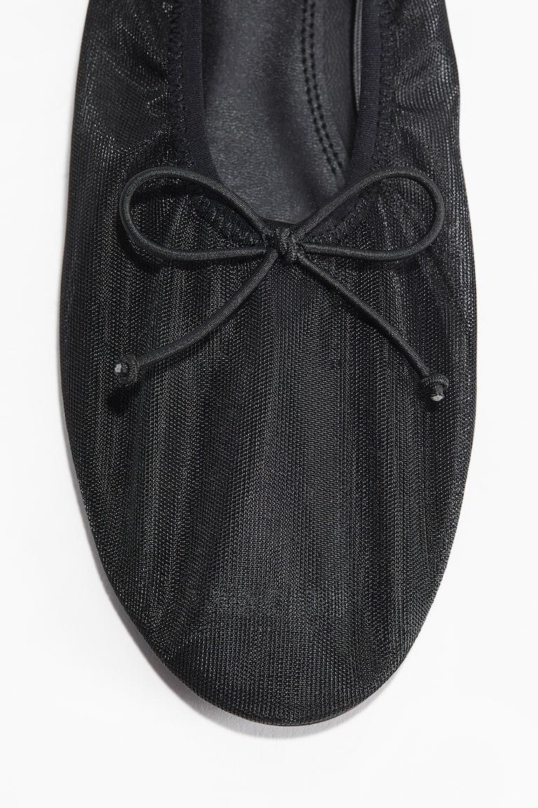 H&M Ballerinas Aus Mesh