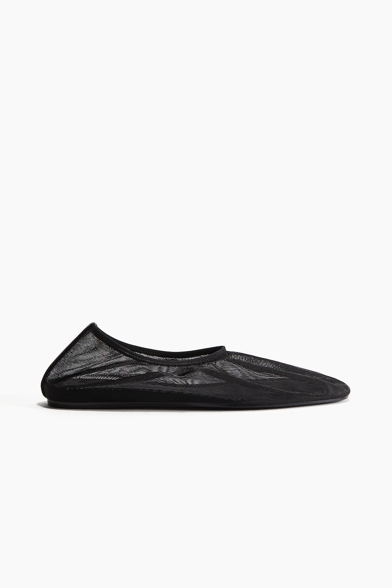 H&M Ballerinas Aus Mesh
