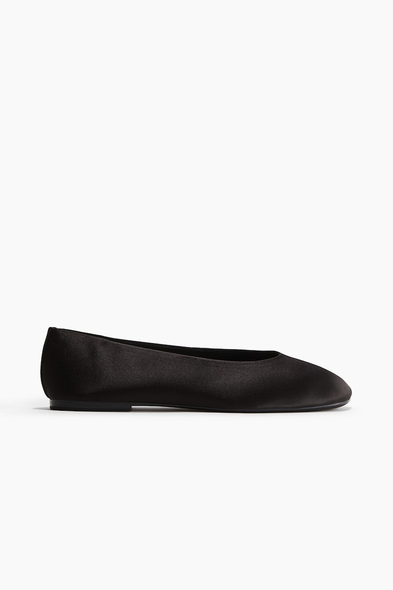 H&M Ballerinas Aus Satin