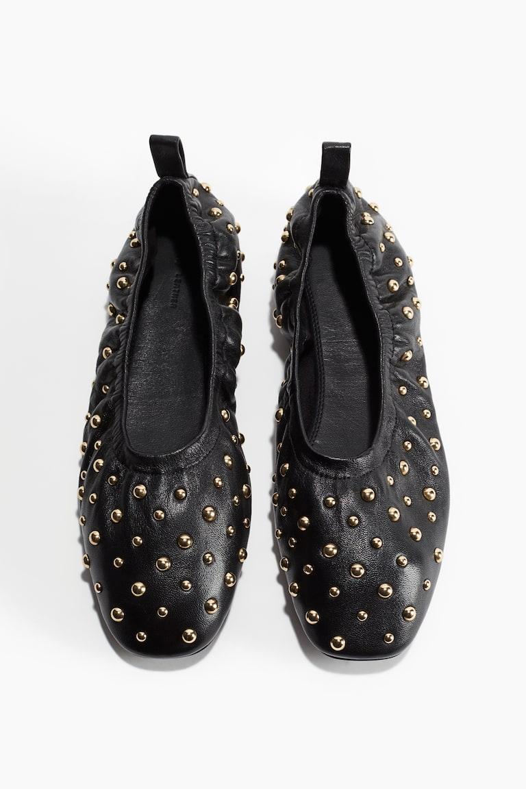 H&M Ballerinas Mit Nieten