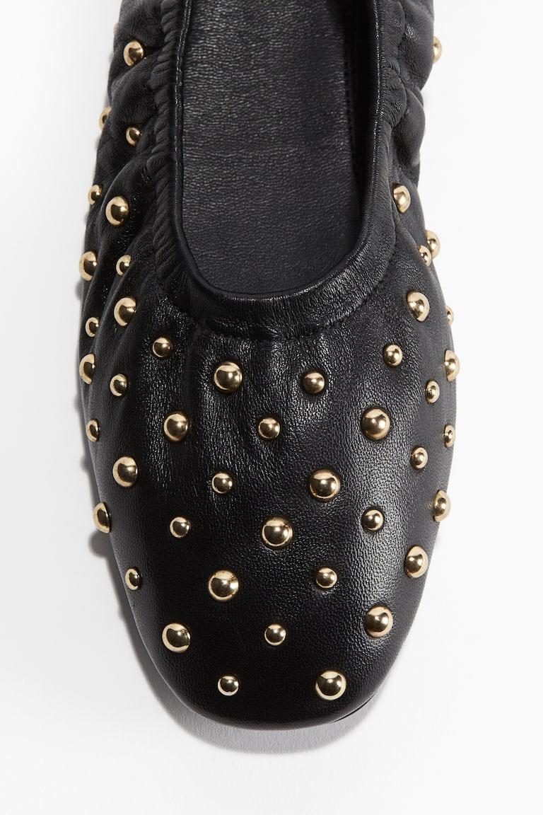 H&M Ballerinas Mit Nieten