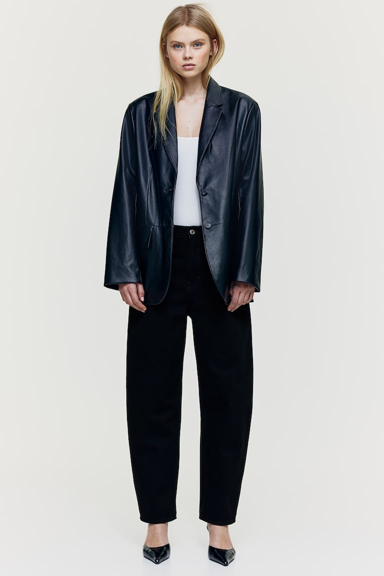 H&M Barrel High Jeans