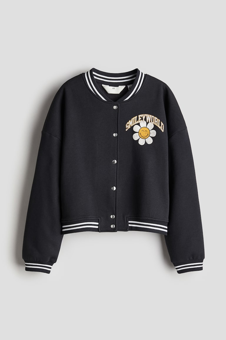 H&M Baseballjacke mit Print