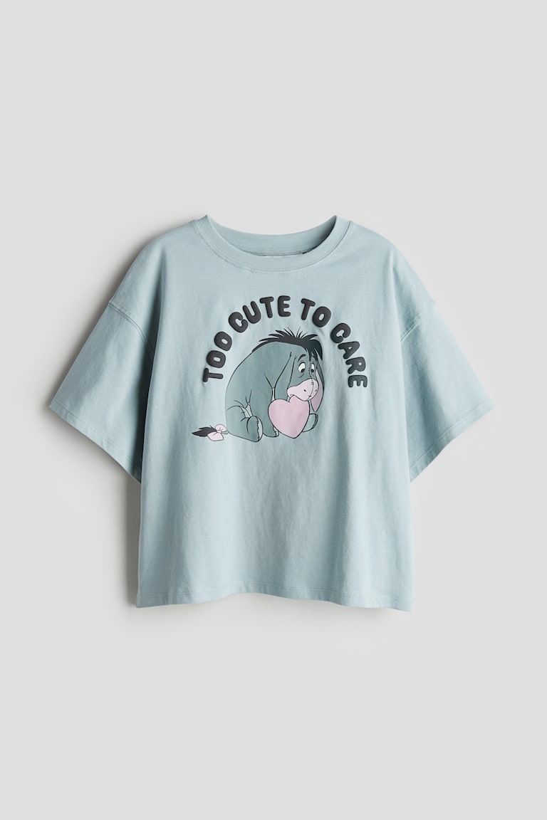 H&M Baumwoll-T-Shirt mit Print