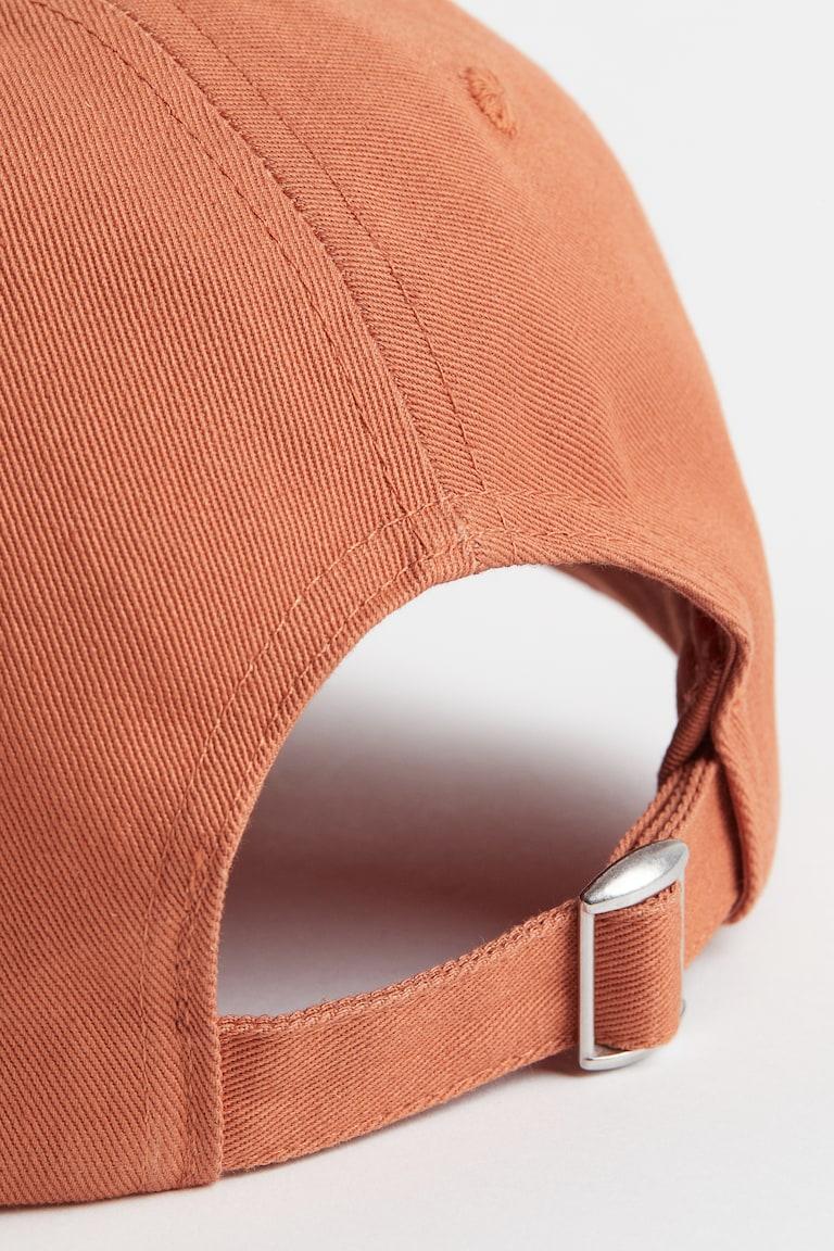 H&M Baumwollcap Mit Stickerei