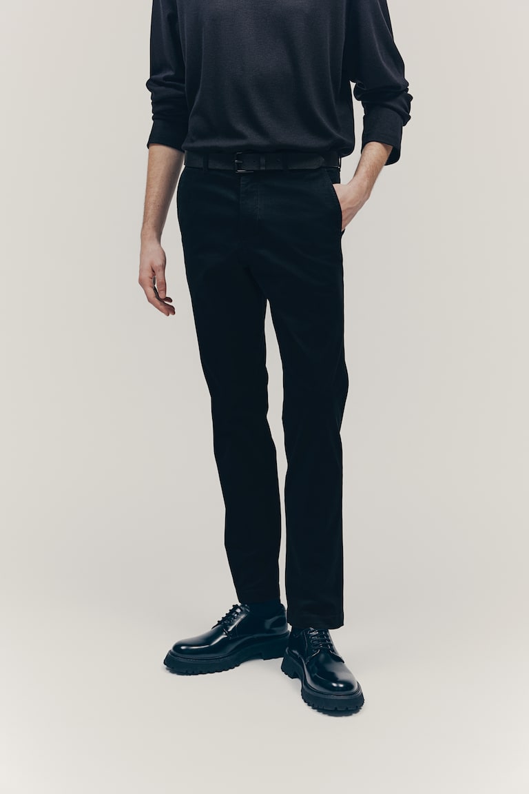 H&M Baumwollchino In Slim Fit