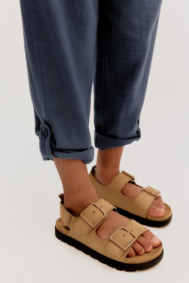 H&M Baumwollchino Zum Hochrollen