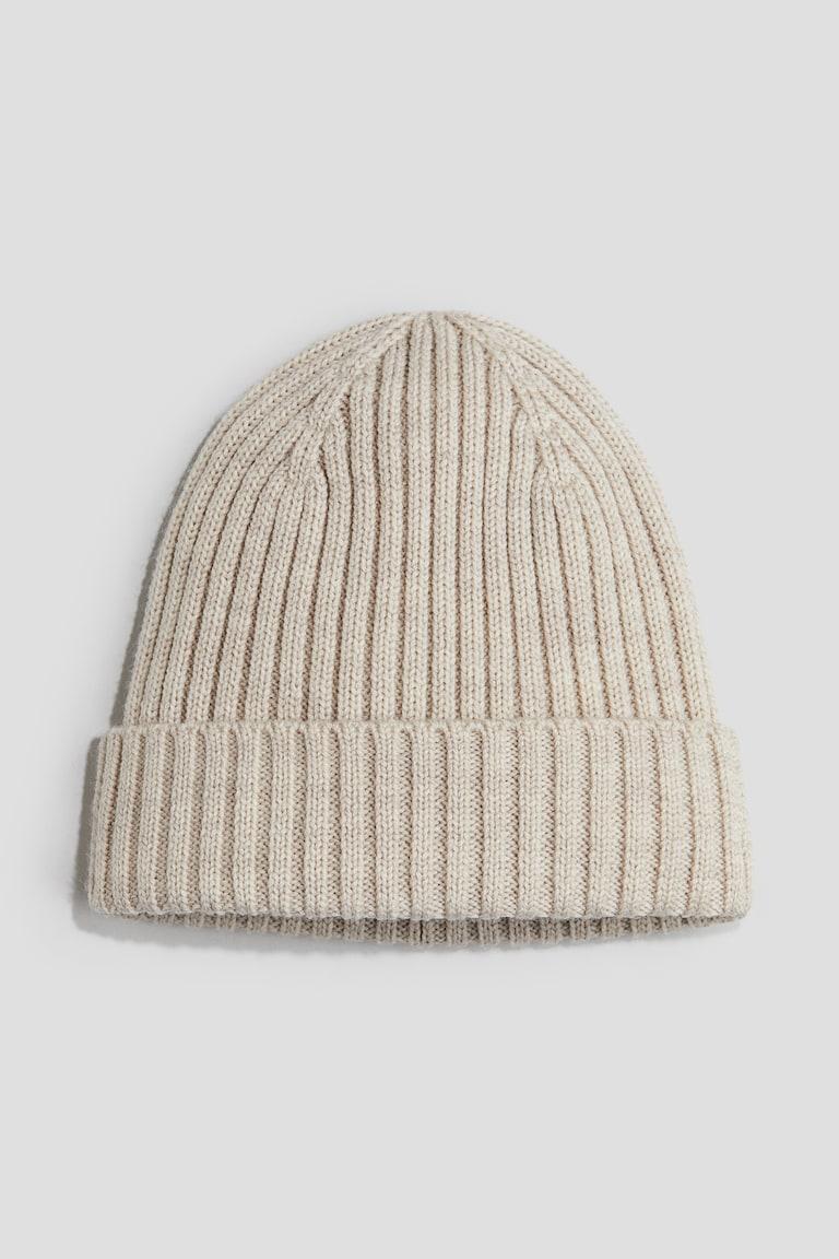 H&M Beanie Aus Wollstrick