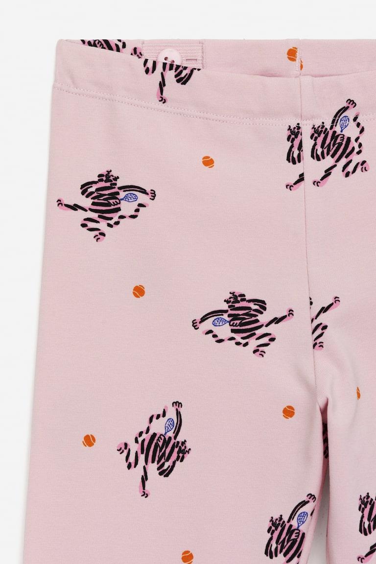 H&M Bedruckte Jersey-Leggings