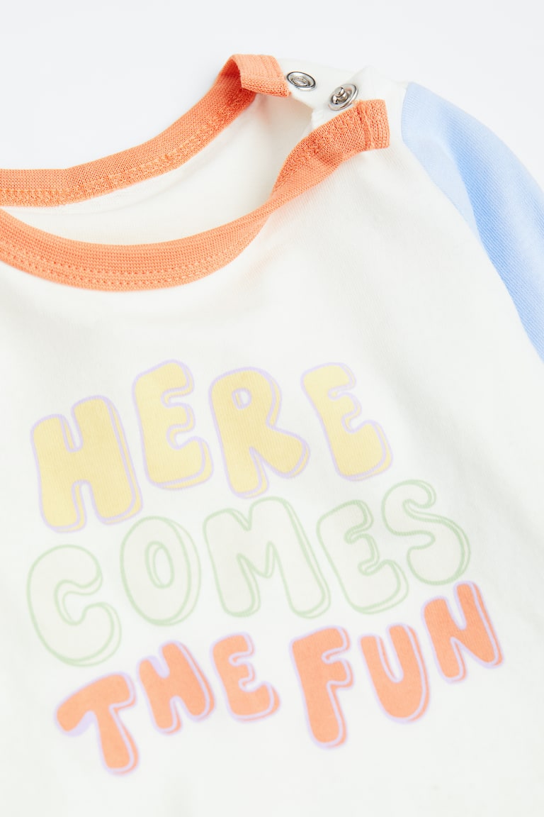 H&M Bedruckter Baumwollpyjama