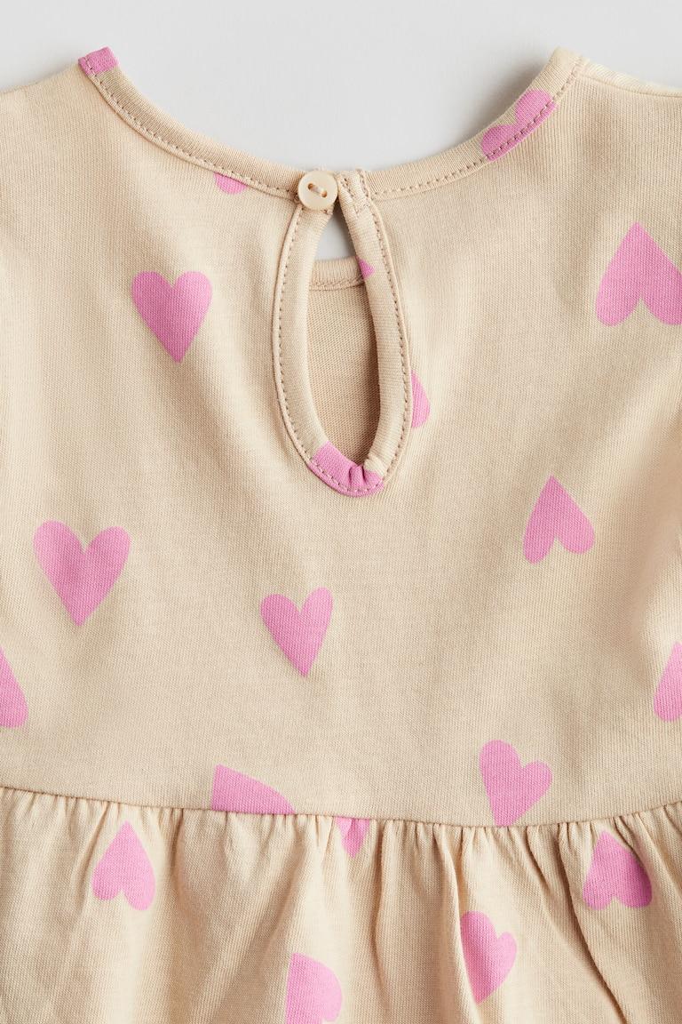 H&M Bedrucktes Baumwollkleid