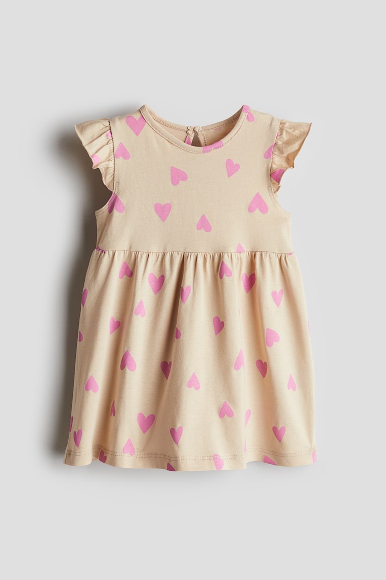 H&M Bedrucktes Baumwollkleid