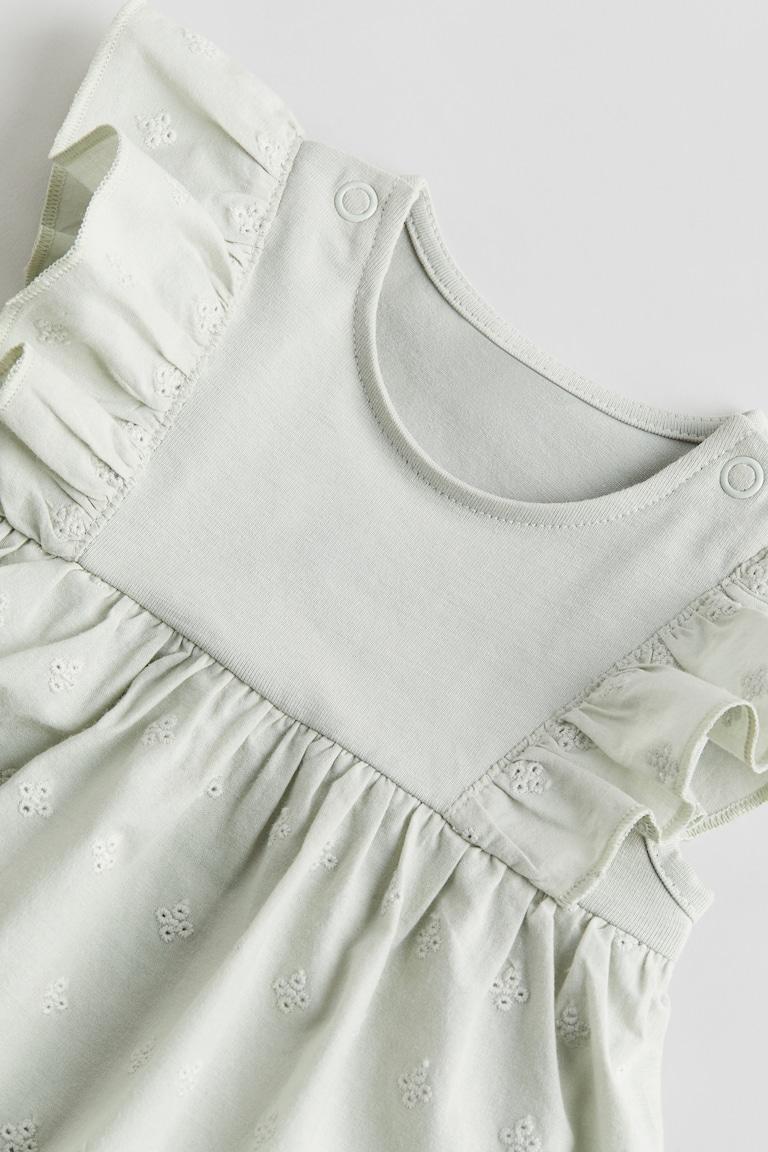 H&M Bodykleid Mit Volants