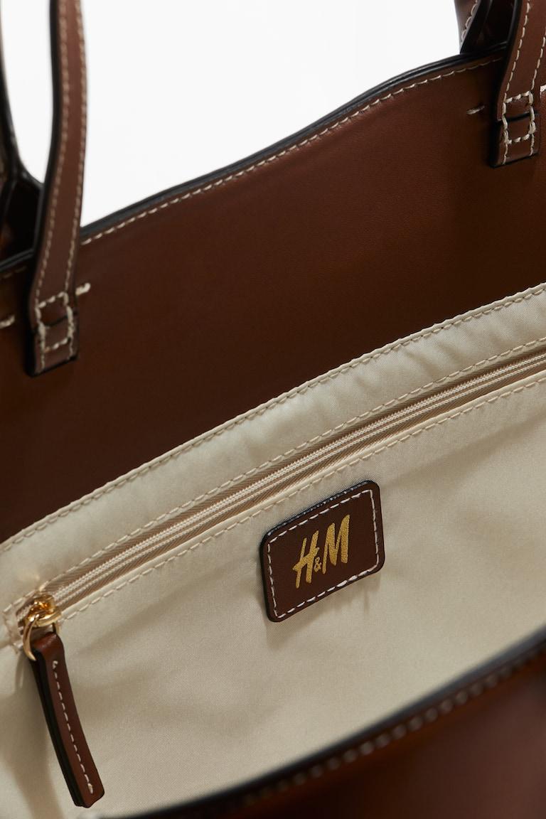 H&M Canvas-Shopper