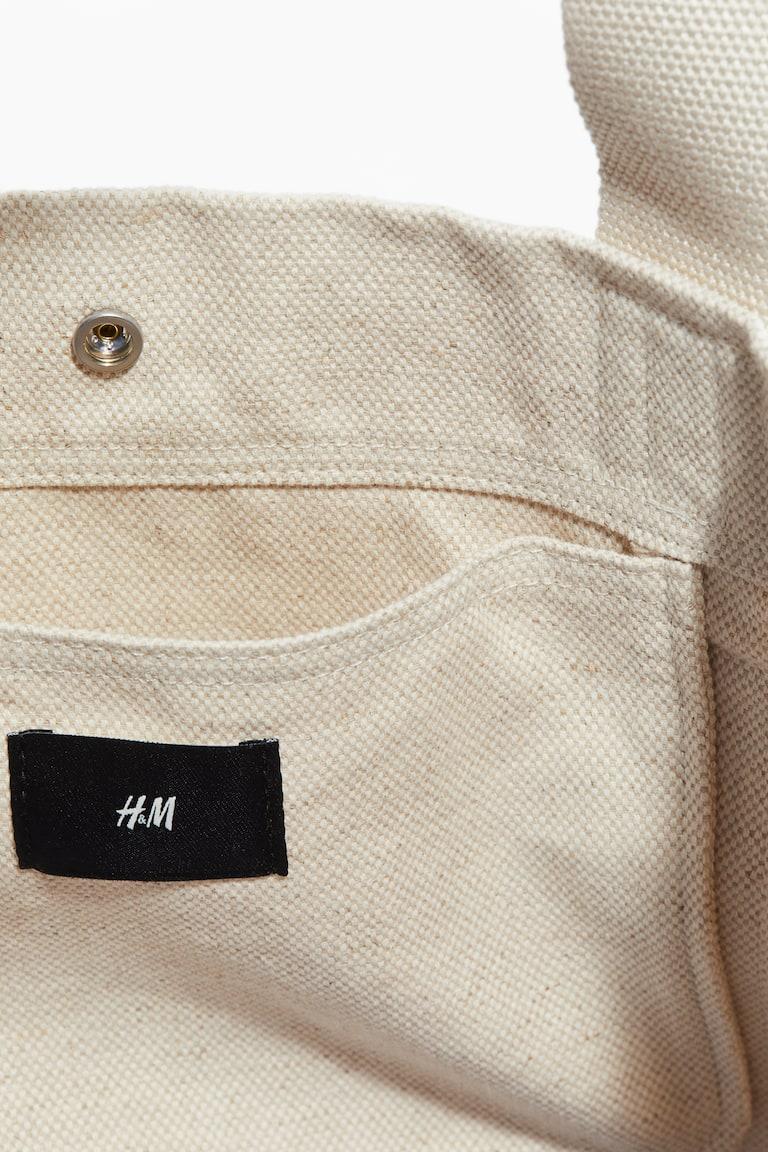 H&M Canvas-Shopper