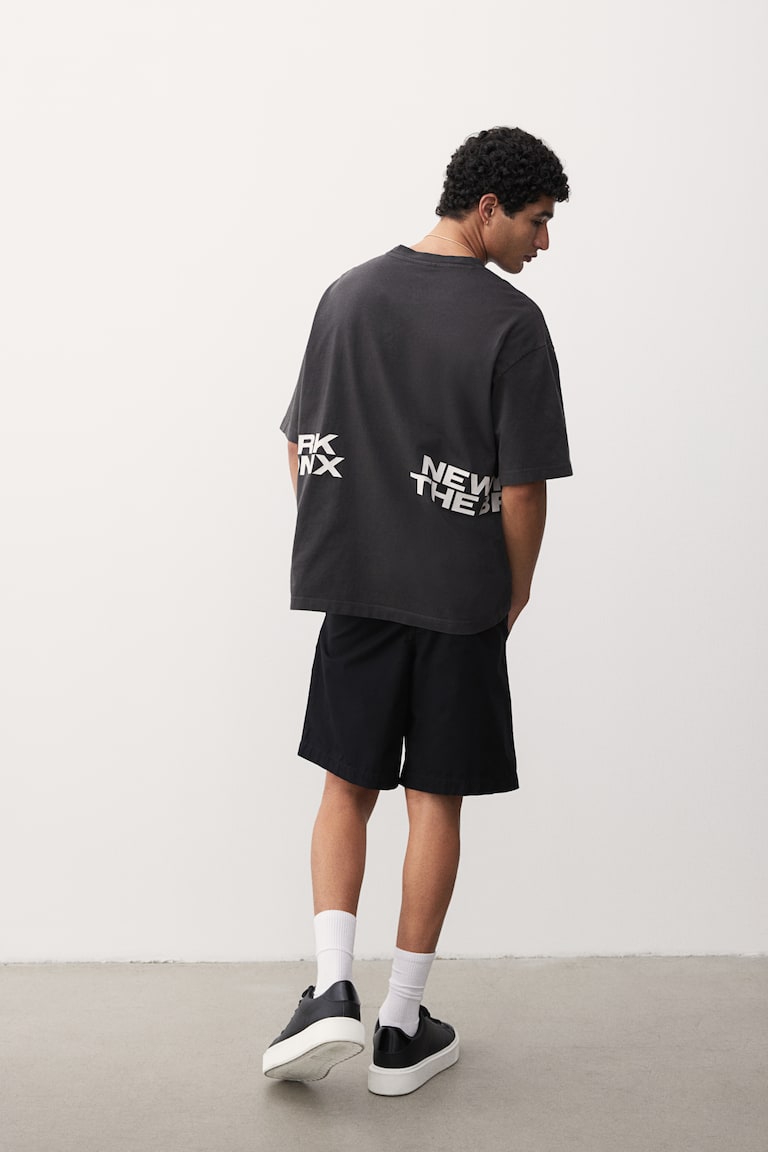 H&M Canvas-Shorts In Regular Fit