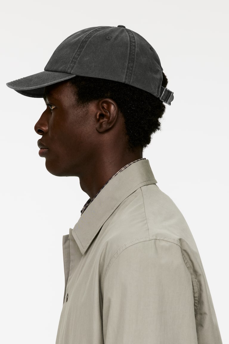 H&M Cap aus gewaschener Baumwolle