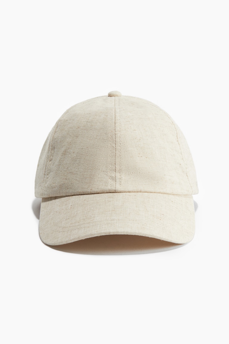 H&M Cap aus Leinenmix