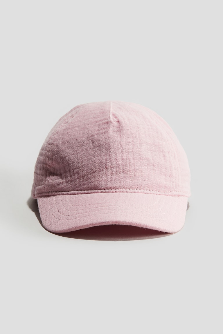 H&M Cap Aus Musselin Mit Schleife