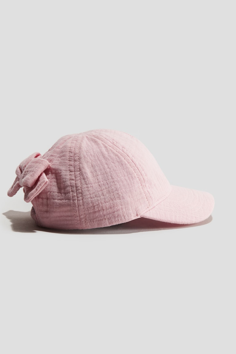 H&M Cap aus Musselin mit Schleife