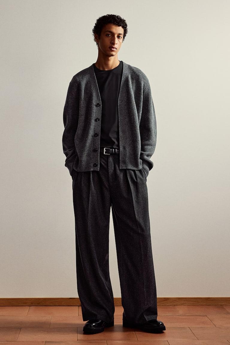 H&M Cardigan Aus Wolle In Regular Fit