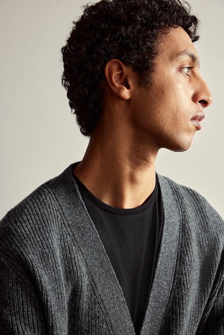 H&M Cardigan Aus Wolle In Regular Fit