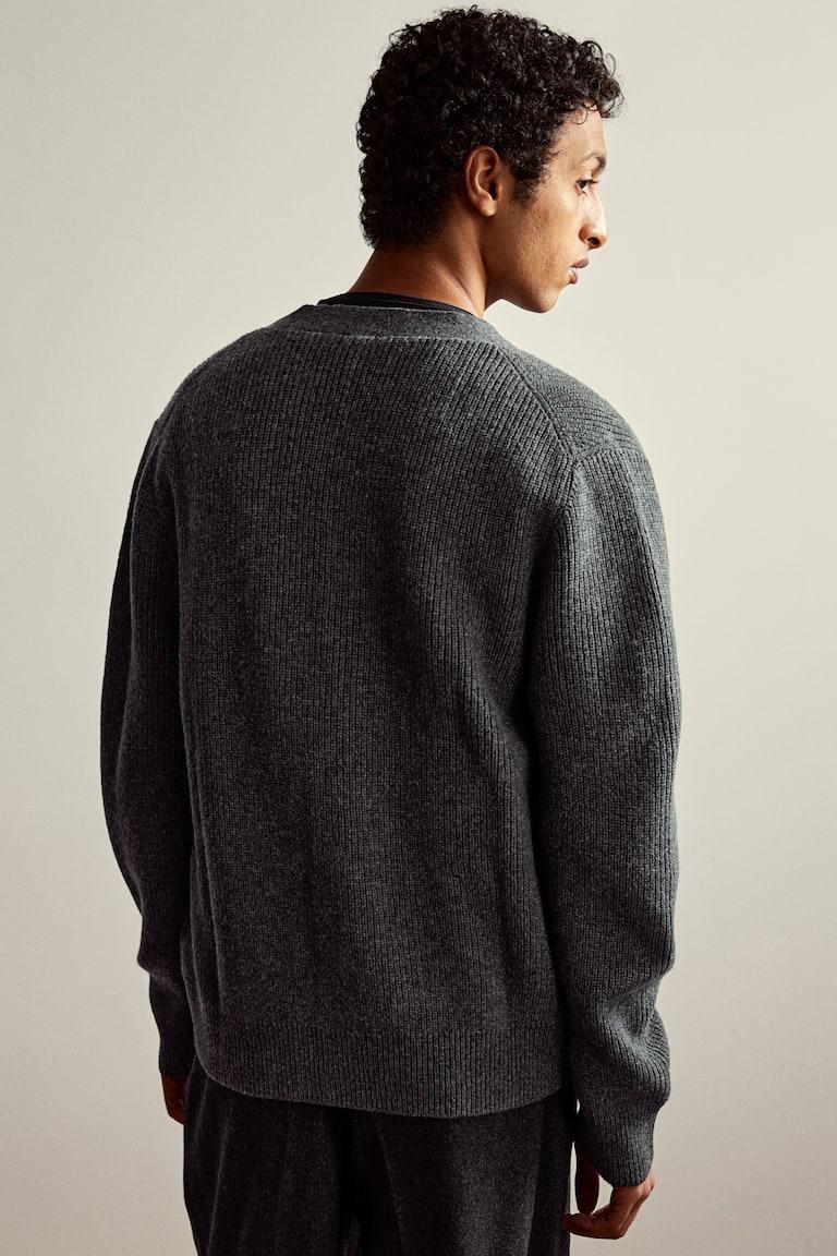 H&M Cardigan Aus Wolle In Regular Fit