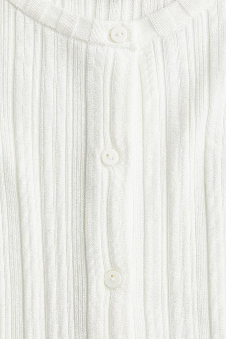 H&M Cardigan In Rippstrick