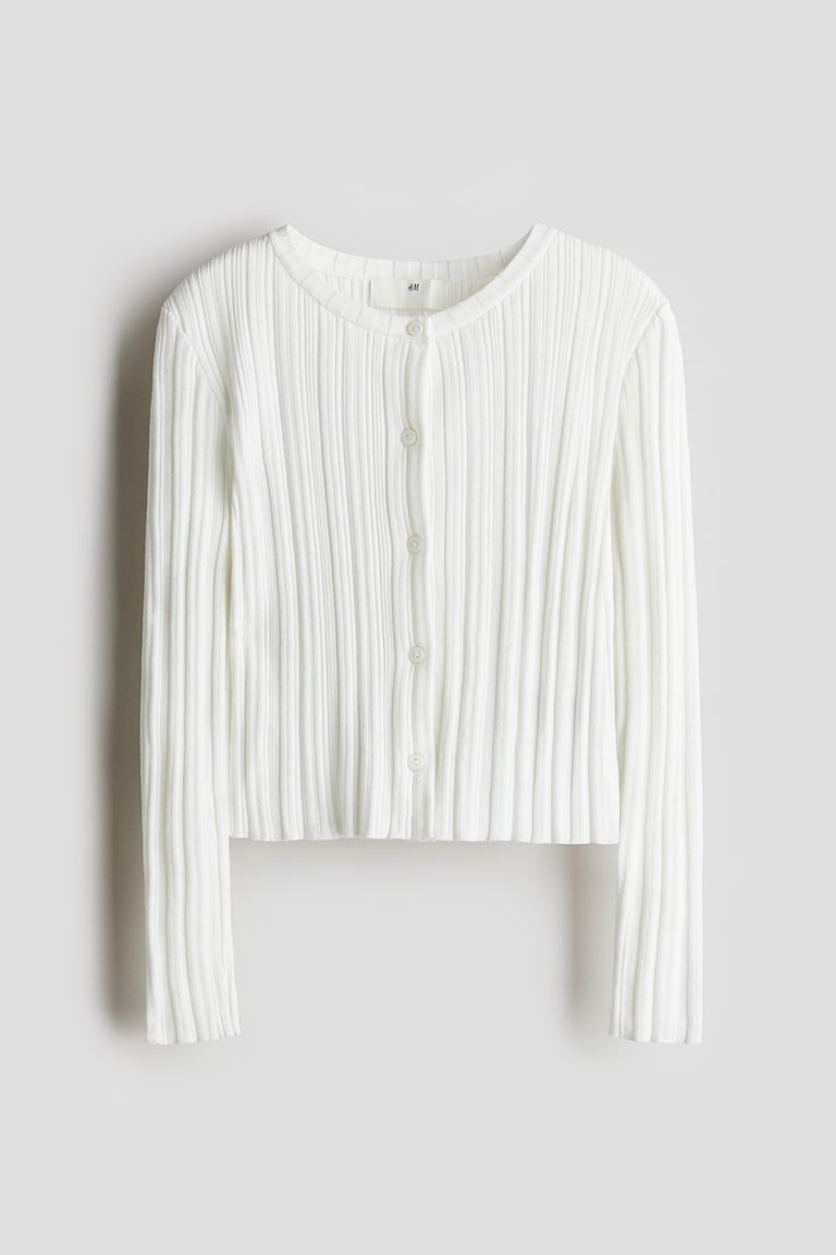 H&M Cardigan in Rippstrick