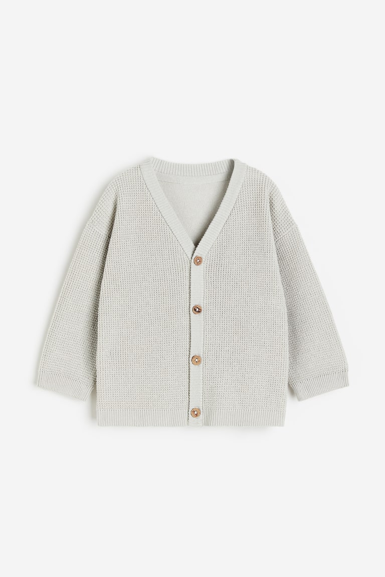 H&M Cardigan mit Waffelstruktur