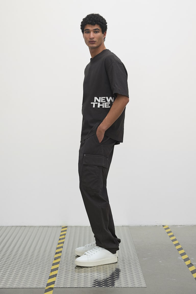 H&M Cargohose In Relaxed Fit