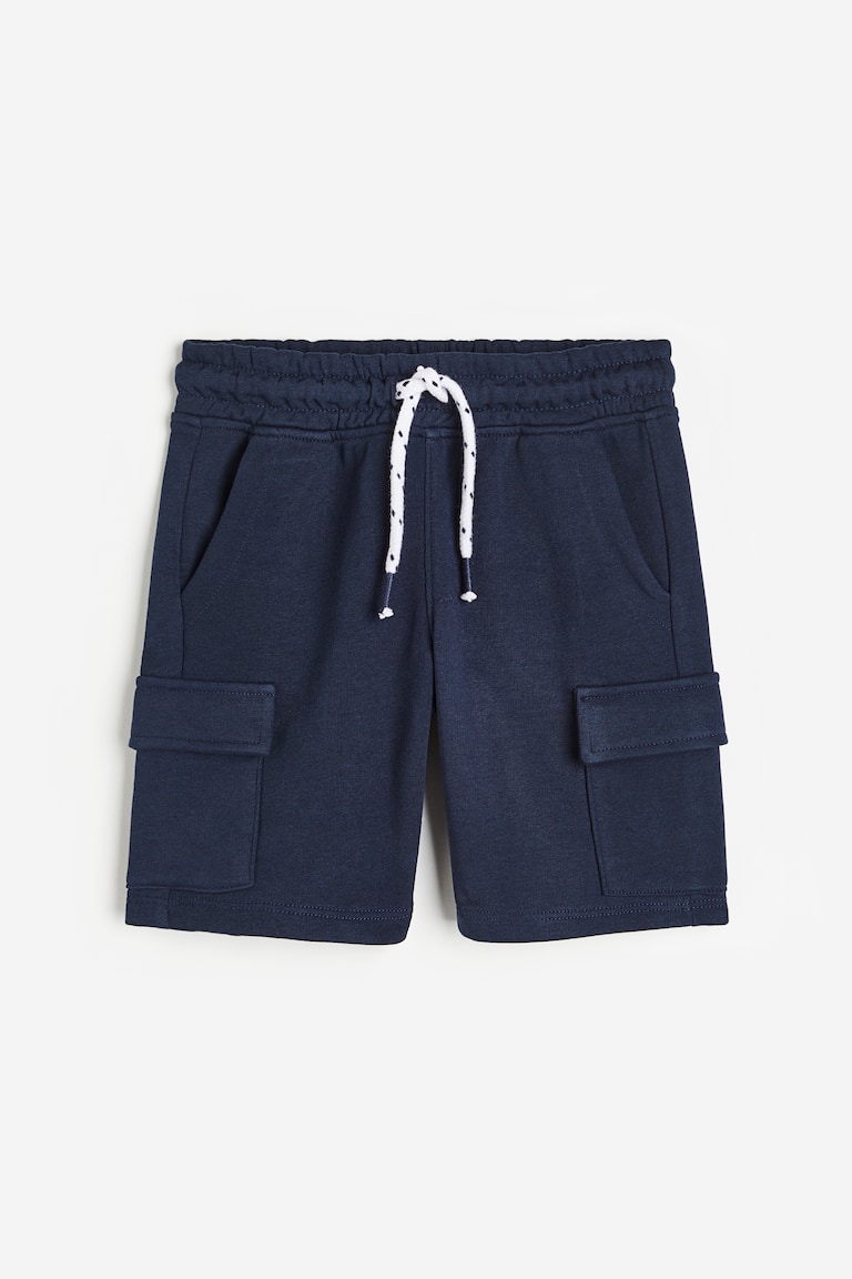 H&M Cargoshorts aus Sweatstoff